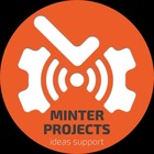 Размещение интеграции в Telegram. Логотип Телеграм канала "Minter Projects" Размещение интеграции в Telegram. Логотип Телеграм канала @mintpro
