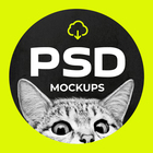 Размещение интеграции в Telegram. Логотип Телеграм канала "PSD Mockups | Мокапы для дизайна | Шрифты" Размещение интеграции в Telegram. Логотип Телеграм канала @PSD_mockups