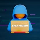 Размещение интеграции в Telegram. Логотип Телеграм канала @hack_anonim