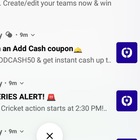 Advertising in Telegram. Telegram Channel logo @gamezy_promo_code