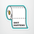 Размещение интеграции в Telegram. Логотип Телеграм канала "Shit happens" Размещение интеграции в Telegram. Логотип Телеграм канала @sht_happens