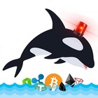 Advertising in Telegram. Telegram Channel logo "Whale Alert" Advertising in Telegram. Telegram Channel logo @whale_alert_io
