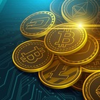 Размещение интеграции в Telegram. Логотип Телеграм канала @crypto_moneygo