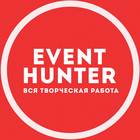 Размещение интеграции в Telegram. Логотип Телеграм канала "Event Hunter - вся творческая работа" Размещение интеграции в Telegram. Логотип Телеграм канала @mskeventjob
