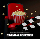 Advertising in Telegram. Telegram Channel logo 🍿🎬CINEMAPopcorn ‹