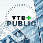 Размещение интеграции в Telegram. Логотип Телеграм канала "VTB+ Public" Размещение интеграции в Telegram. Логотип Телеграм канала @VTBPublic