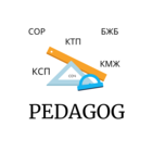 Размещение интеграции в Telegram. Логотип Телеграм канала @pedagog_kz
