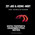 Advertising in Telegram. Telegram Channel logo "Kota Handwritten Notes" Advertising in Telegram. Telegram Channel logo @iitwale