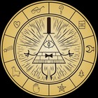 Размещение интеграции в Telegram. Логотип Телеграм канала @gravity_falls_eng