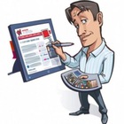 Размещение интеграции в Telegram. Логотип Телеграм канала @designers_chatik