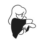 Размещение интеграции в Telegram. Логотип Телеграм канала "твое черное настроение" Размещение интеграции в Telegram. Логотип Телеграм канала @chernoe_nastroenie
