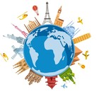 Размещение интеграции в Telegram. Логотип Телеграм канала @best_my_world