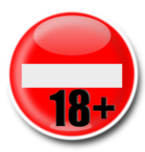 Размещение интеграции в Telegram. Логотип Телеграм канала Кирпич 18+