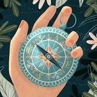 Размещение интеграции в Telegram. Логотип Телеграм канала "Компас" Размещение интеграции в Telegram. Логотип Телеграм канала Компас