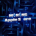 Размещение интеграции в Telegram. Логотип Телеграм канала "Minning Apple Store" Размещение интеграции в Telegram. Логотип Телеграм канала @mining_applestore