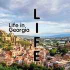 Размещение интеграции в Telegram. Логотип Телеграм канала @LIFE_inGEORGIA