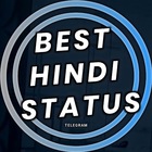 Advertising in Telegram. Telegram Channel logo @BEST_HINDI_STATUS