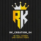 Advertising in Telegram. Telegram Channel logo "RK_CREATION_04 | 4K HD STATUS" Advertising in Telegram. Telegram Channel logo @RK_CREATION_040