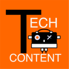 Размещение интеграции в Telegram. Логотип Телеграм канала @tech_contents