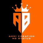Advertising in Telegram. Telegram Channel logo "AKKI CREATION | HD STATUS" Advertising in Telegram. Telegram Channel logo @AkkiCreation_hd_1
