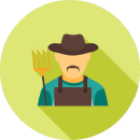 Размещение интеграции в Telegram. Логотип Телеграм канала @fermaogorod