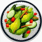 Размещение интеграции в Telegram. Логотип Телеграм канала @salati_recepti