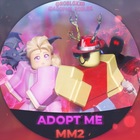 Размещение интеграции в Telegram. Логотип Телеграм канала "Бесплатный роблокс | Adopt me Murder Mystery 2" Размещение интеграции в Telegram. Логотип Телеграм канала @adoptme