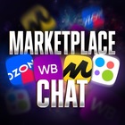 Размещение интеграции в Telegram. Логотип Телеграм канала "MARKETPLACE | CHAT" Размещение интеграции в Telegram. Логотип Телеграм канала @MRKTPLACE_CHAT