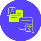 Размещение интеграции в Telegram. Логотип Телеграм канала "Работа с языками" Размещение интеграции в Telegram. Логотип Телеграм канала @workwithlanguages