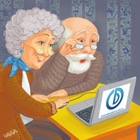 Размещение интеграции в Telegram. Логотип Телеграм канала Пенсионеры