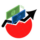 Advertising in Telegram. Telegram Channel logo @money105