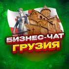 Размещение интеграции в Telegram. Логотип Телеграм канала @businesGeorgia