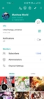 Advertising in Telegram. Telegram Channel logo "Manhwa World" Advertising in Telegram. Telegram Channel logo @manga_universe