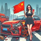 Размещение интеграции в Telegram. Логотип Телеграм канала "Китай на Колёсах ™️" Размещение интеграции в Telegram. Логотип Телеграм канала Китай на Колёсах ™️