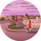 Размещение интеграции в Telegram. Логотип Телеграм канала "Василеостровский район" Размещение интеграции в Telegram. Логотип Телеграм канала Василеостровский район