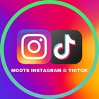 Advertising in Telegram. Telegram Channel logo "MOOTS INSTAGRAM & TIKTOK" Advertising in Telegram. Telegram Channel logo @instagram_tiktok_chat