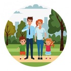 Размещение интеграции в Telegram. Логотип Телеграм канала "Мы- Родители 👨👩👧👦" Размещение интеграции в Telegram. Логотип Телеграм канала @Roditelim