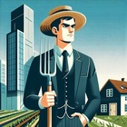 Размещение интеграции в Telegram. Логотип Телеграм канала "Городской огородник" Размещение интеграции в Telegram. Логотип Телеграм канала Городской огородник