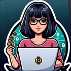 Размещение интеграции в Telegram. Логотип Телеграм канала "Crypto GIRL 👩💻 ЗАРАБОТОК БЕЗ ВЛОЖЕНИЙ" Размещение интеграции в Telegram. Логотип Телеграм канала @cryptogirlmonika