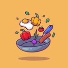 Размещение интеграции в Telegram. Логотип Телеграм канала "Что приготовить на ужин быстро и вкусно из простых продуктов" Размещение интеграции в Telegram. Логотип Телеграм канала Что приготовить на ужин быстро и вкусно из простых продуктов
