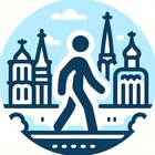 Размещение интеграции в Telegram. Логотип Телеграм канала "Московские прогулки - гид по Москве" Размещение интеграции в Telegram. Логотип Телеграм канала Московские прогулки - гид по Москве