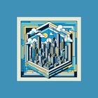 Размещение интеграции в Telegram. Логотип Телеграм канала @kvadrat_insides