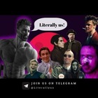 Advertising in Telegram. Telegram Channel logo "Literally us!" Advertising in Telegram. Telegram Channel logo @Literallyus