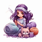 Размещение интеграции в Telegram. Логотип Телеграм канала "Амигуруми. Вязаные игрушки. Бесплатное описание, МК." Размещение интеграции в Telegram. Логотип Телеграм канала @allena_crochet