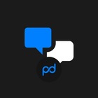 Размещение интеграции в Telegram. Логотип Телеграм канала @pcdatchat