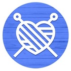 Размещение интеграции в Telegram. Логотип Телеграм канала Золотые ручки | Вяжем вместе