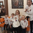 Размещение интеграции в Telegram. Логотип Телеграм канала "Мама Юля и 8 детей" Размещение интеграции в Telegram. Логотип Телеграм канала @Mama_Ula_i_8detei
