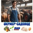 Размещение интеграции в Telegram. Логотип Телеграм канала @fermer_lnr