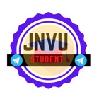 Advertising in Telegram. Telegram Channel logo @jnvu_student