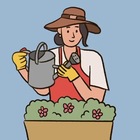 Размещение интеграции в Telegram. Логотип Телеграм канала @cveti_rastenia